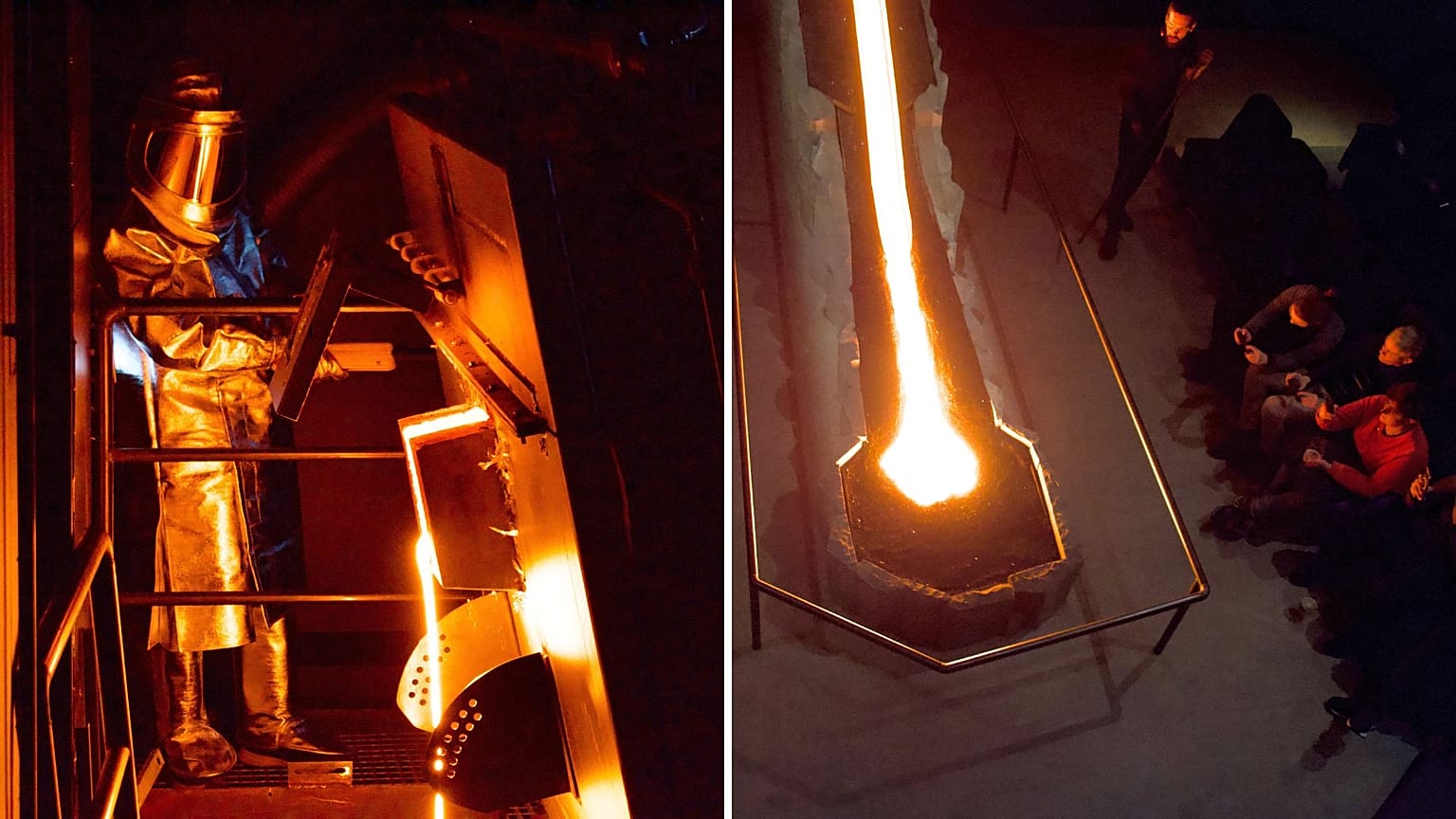 The world's first lava show 