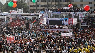 Kundgebung in Dhaka