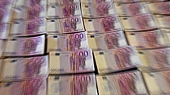 İspanya'da ele geçirilen sahte paralar (arşiv)