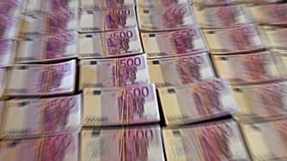 İspanya'da ele geçirilen sahte paralar (arşiv)