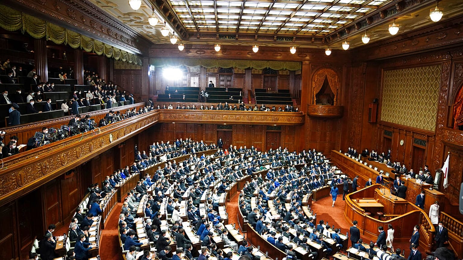 Japonya Parlamentosu'nun alt kanadı (arşiv) 