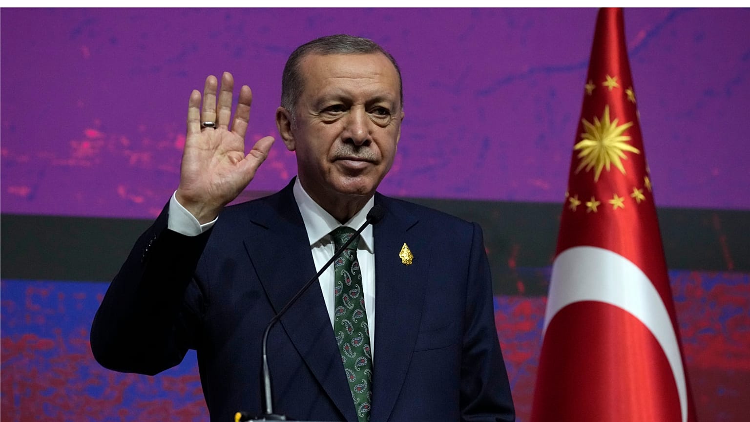 الرئيس التركي رجب طيب إردوغان