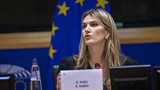 Avrupa Parlamentosu Başkan Yardımcısı Eva Kaili