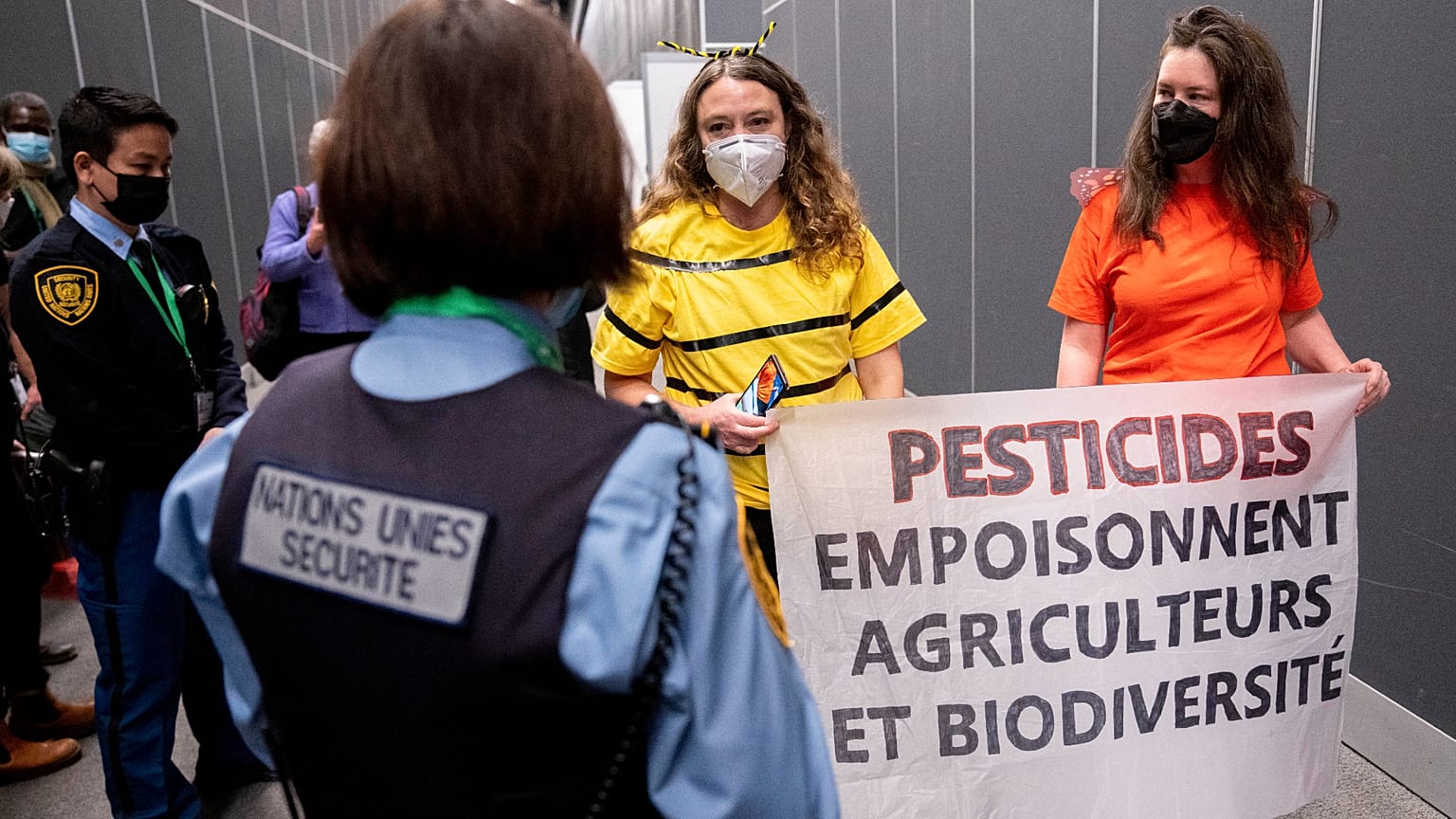 Protestos à porta da COP15