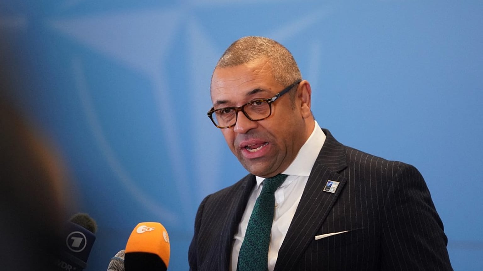 Britain's Secretary of State for Foreign, Commonwealth and Development Affairs James Cleverly, November 2022. 