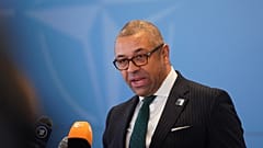 Britain's Secretary of State for Foreign, Commonwealth and Development Affairs James Cleverly, November 2022. 