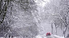 Im Harz - wie hier bei Schierke - liegt schon seit einigen Tagen Schnee