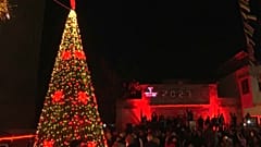 Weihnachtsbaum in Gaza-Stadt