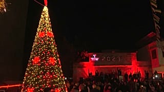 Weihnachtsbaum in Gaza-Stadt