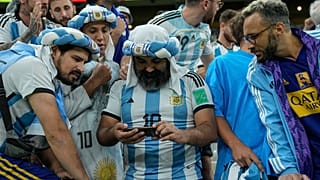 أنصار المنتخب الأرجنتيني في قطر