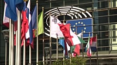 Das Europäische Parlament in Brüssel
