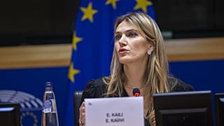 Avrupa Parlamentosu (AP) Başkan Yardımcısı Eva Kaili