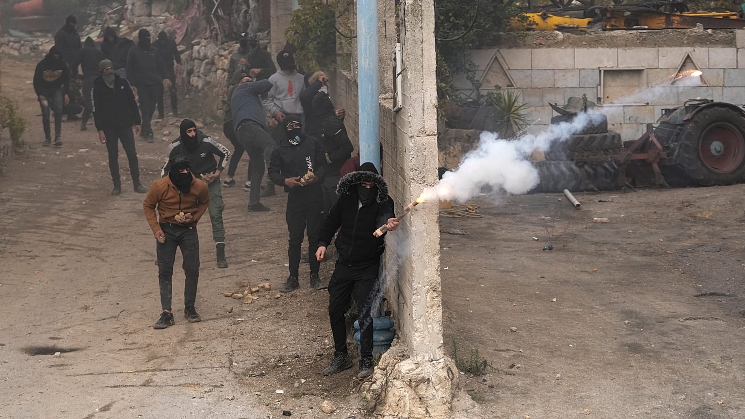 مواجهات بين الجيش الإسرائيلي وشبان فلسطينيين