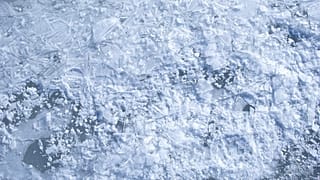 A stock picture of an icy lake