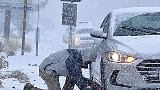 Der Wintereinbruch führte zu Schneechaos in Europa