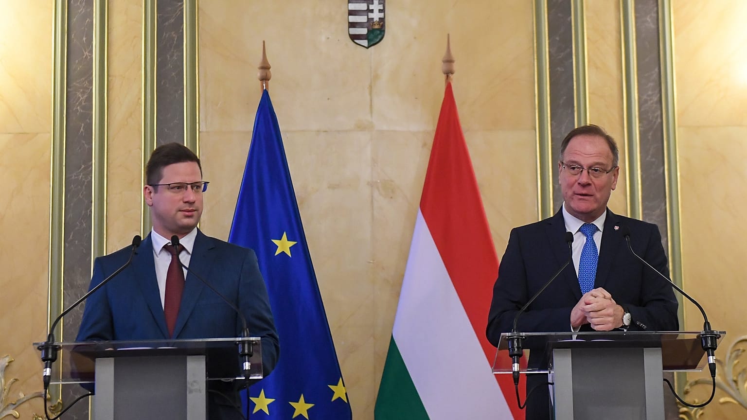 Gulyás Gergely és Navracsics Tibor