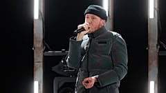 French singer Eddy de Pretto performs on stage during the 34th Victoires de la Musique in 2019 