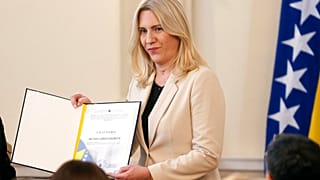 Željka Cvijanović, à la tête de la présidence tournante en Bosnie