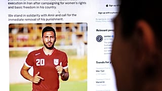 İran'da idam cezası ile karşı karşıya bulunan futbolcu Amir Nasr-Azadani