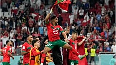 لاعبو المنتخب المغربي 