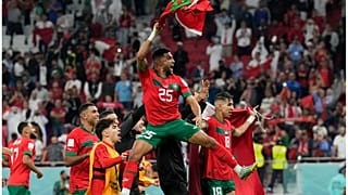 لاعبو المنتخب المغربي 