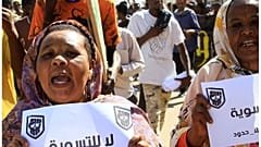 متظاهرون في الخرطوم، السودان
