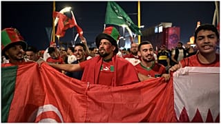 مشجعو المنتخب المغربي