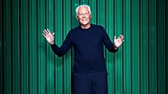 Giorgio Armani bei einer Show im Februar 2022