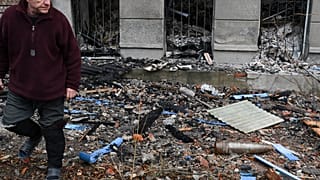 Καταστροφές στην Μπαχμούτ