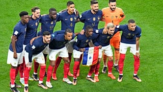لاعبو المنتخب الفرنسي 