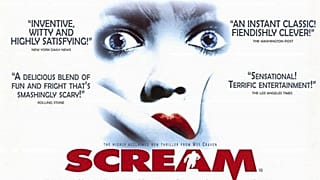Poster of Scream (1996), which premiered on 20 December