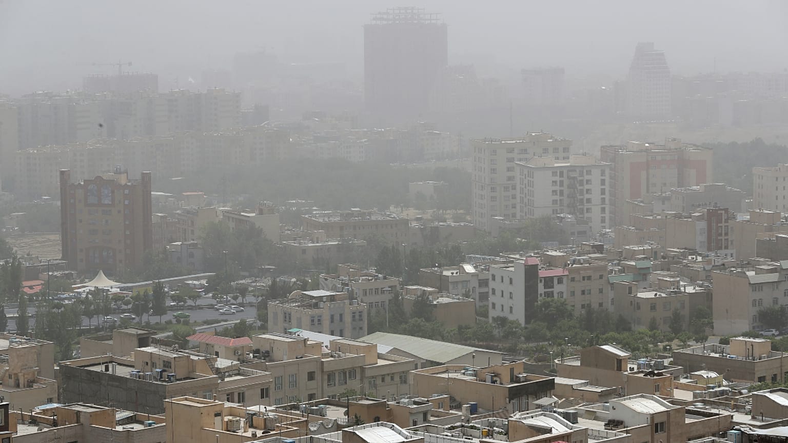 صورة أرشيلفية لمنظر عام للعاصمة الإيرانية، طهران، 24 مايو 2022