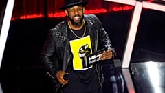 Stephen 'tWitch' Boss presents prize for top Latin Artists at the 2020 Billboard Music Awards in Los Angeles 