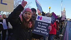 Rund 100.000 Krankenpflegerinnen und -pfleger legten ihre Arbeit nieder