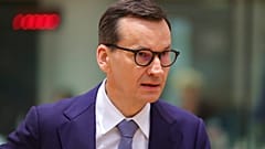 Mateusz Morawiecki lengyel miniszterelnök 