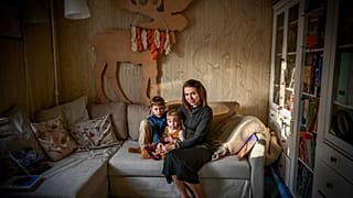 Екатерина Филимонова с детьми