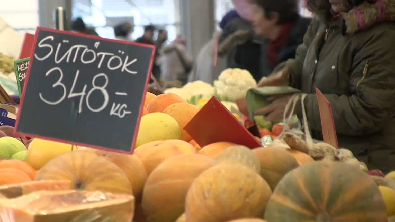 Supermercato ungherese.