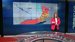 Oleksandra Vakulina im euronews-Studio