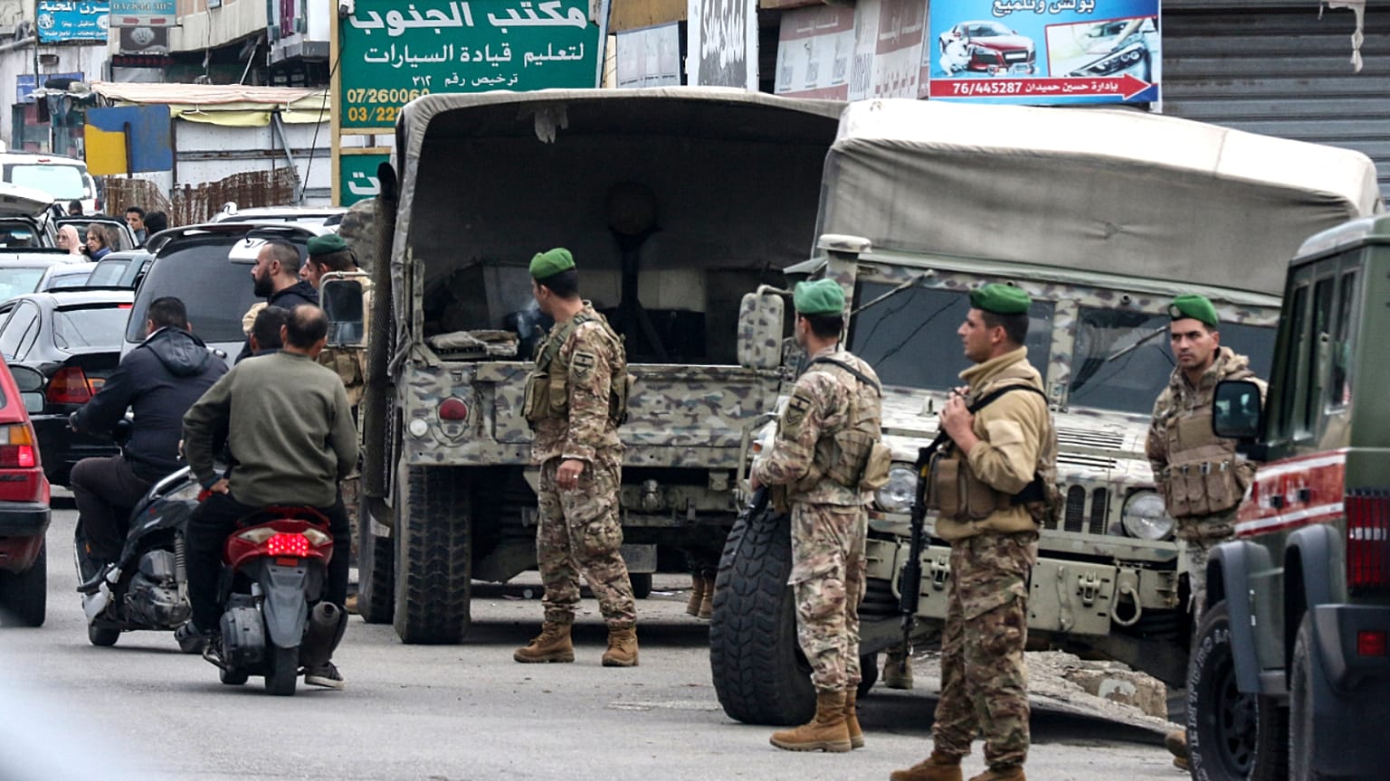 موقع قوات اليونيفيل في لبنان