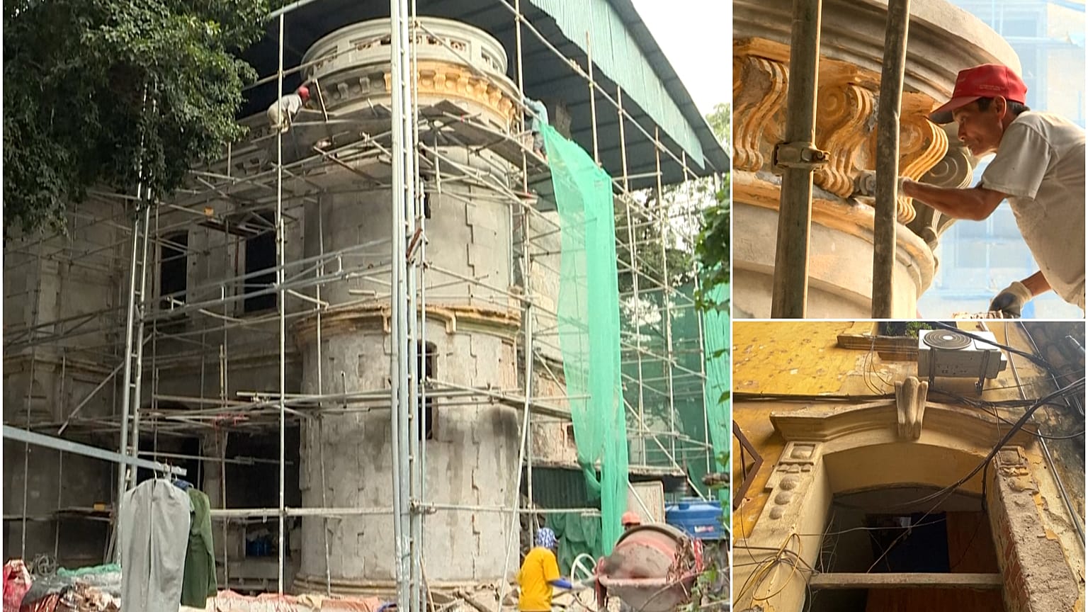 The 100-year-old French villas in Vietnam, Hanoi (December 2022)