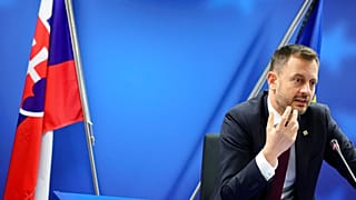 Eduard Heger szlovák kormányfő 2022 októberében