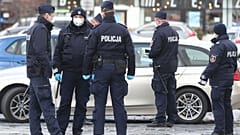 The explsion occurred on Wednesday morning at Warsaw's police headquarters.