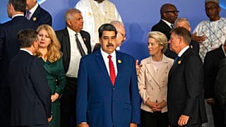 El presidente de Venezuela, Nicolás Maduro, en la Cumbre del Clima de la ONU COP27 en Sharm el-Sheikh, Egipto, 7 de noviembre de 2022.