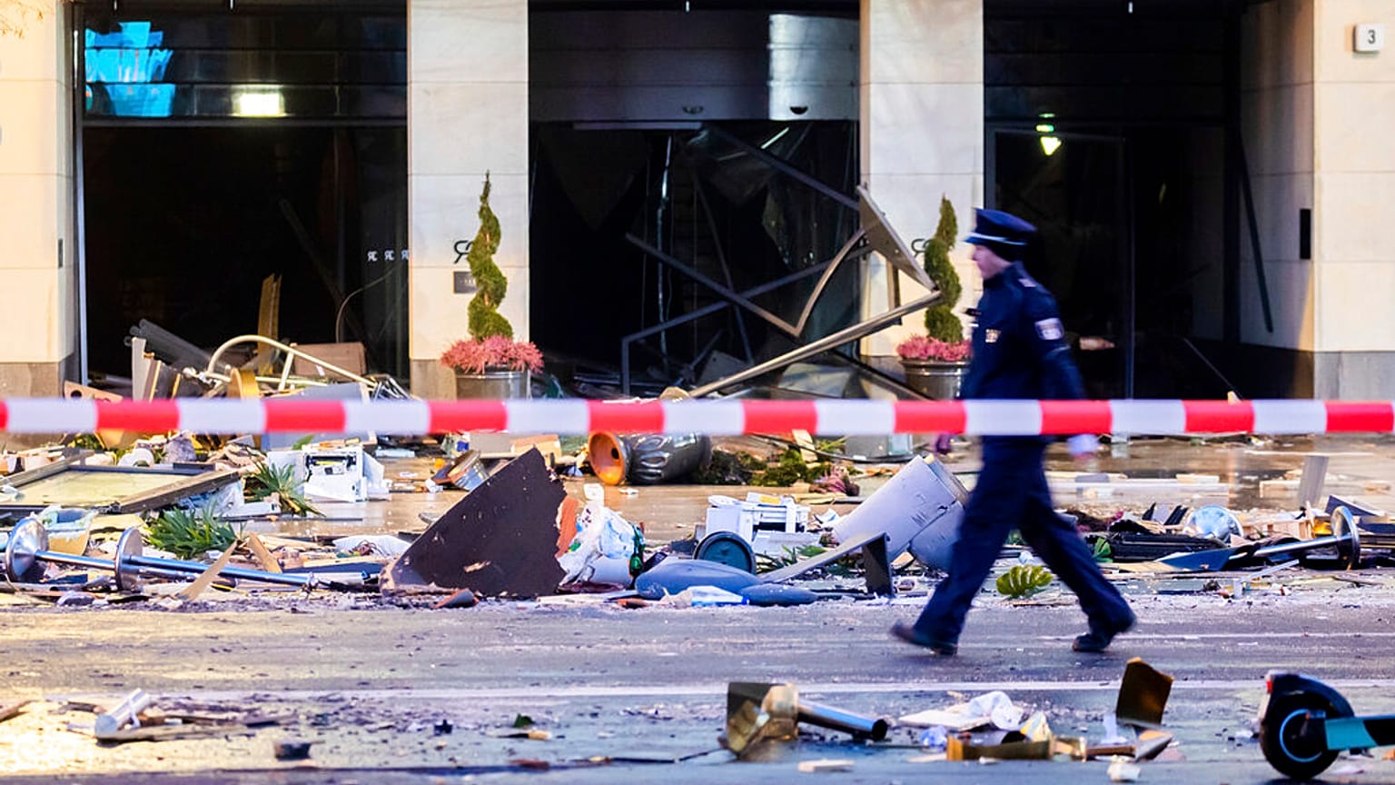 Romok a berlini utcán