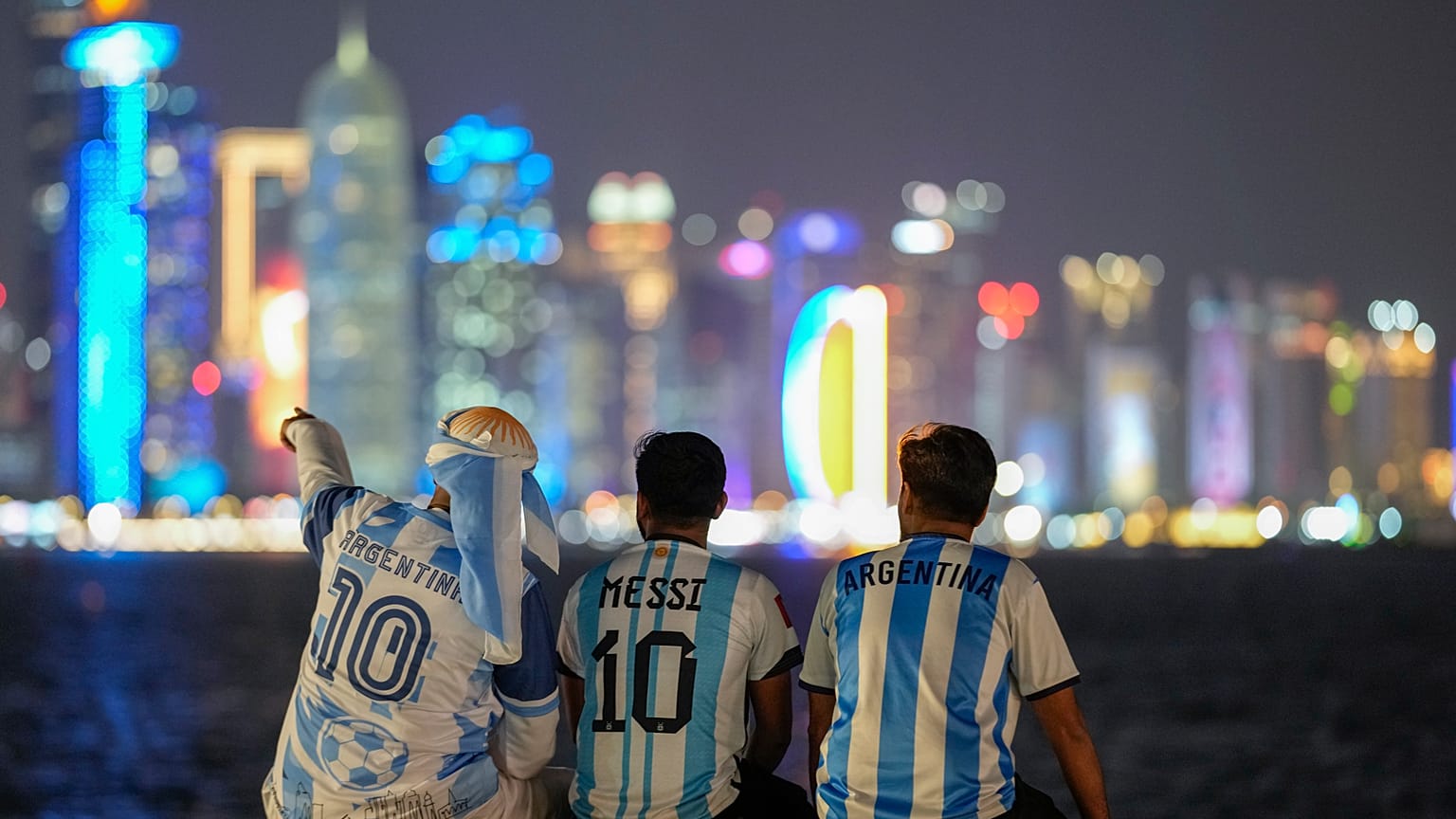 Entspannung auf der Corniche in Doha vor dem elektrisierenden WM-Finale am Sonntag
