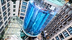 Der AquaDom war vor dem Unfall ein Touristenmagnet.