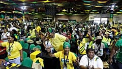 Politischer Protest in Südafrika