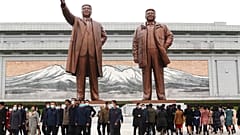 11º aniversário da morte do líder Kim Jong-il na Coreia do Norte