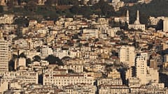 صورة أرشيفية لمنظر عام يظهر جزءاً من العاصمة الجزائرية، 6 ديسمبر 2017.