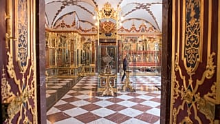 Das Juwelenzimmer im Grünen Gewölbe (Archivaufnahme)